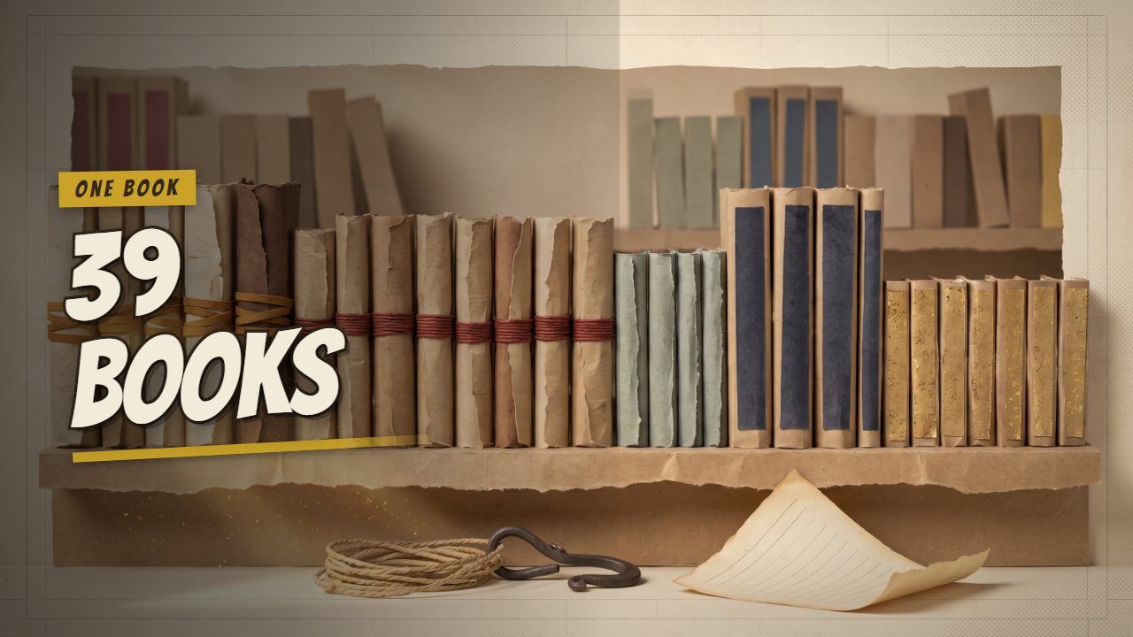 The Old Testament, Mapped: 39 Books, 5 Kinds of Writing, 1 Story